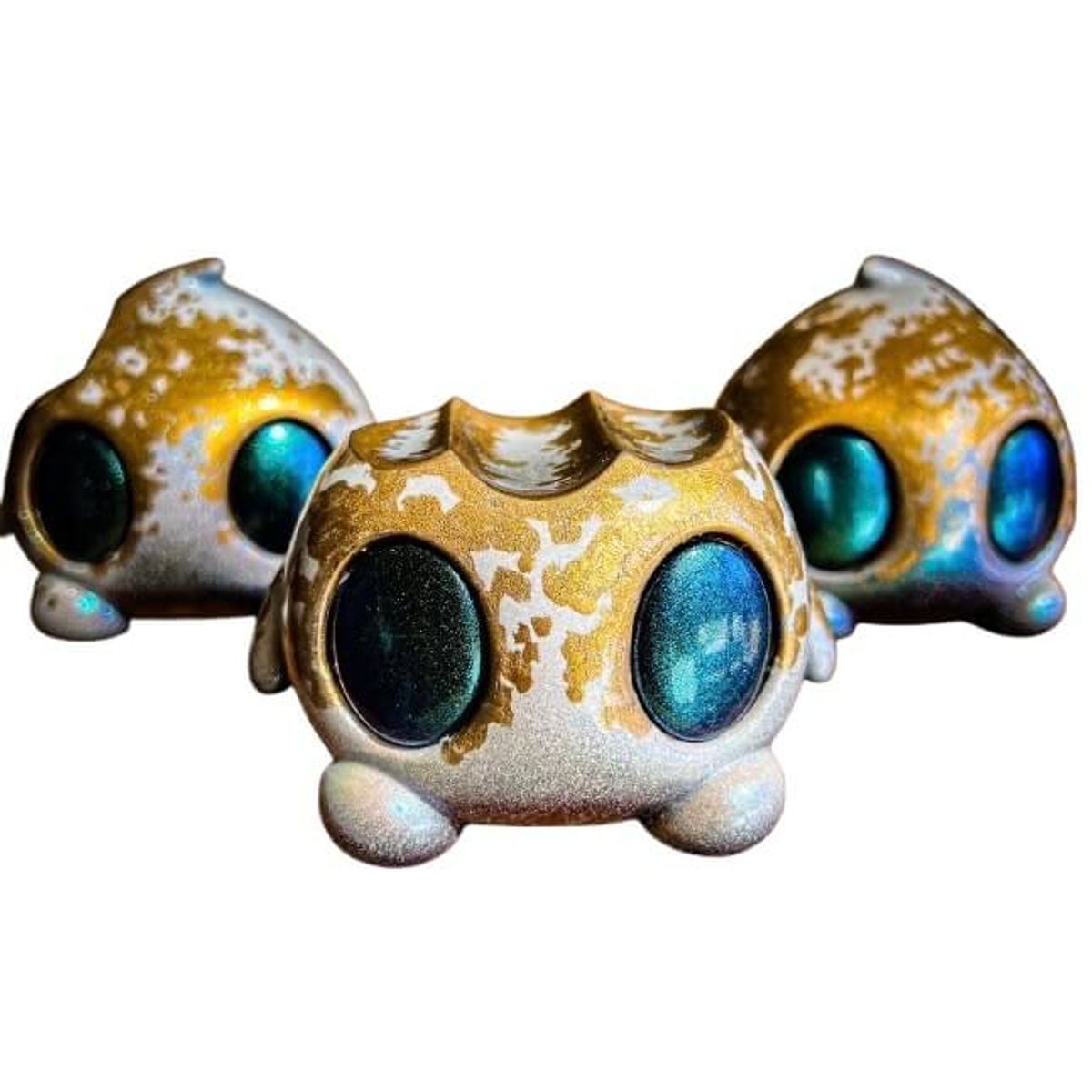 Mech Bites - XL gold and white 