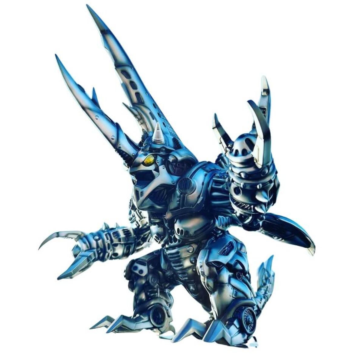 Mecha Gaia Hercules - Classic Silver Colorway