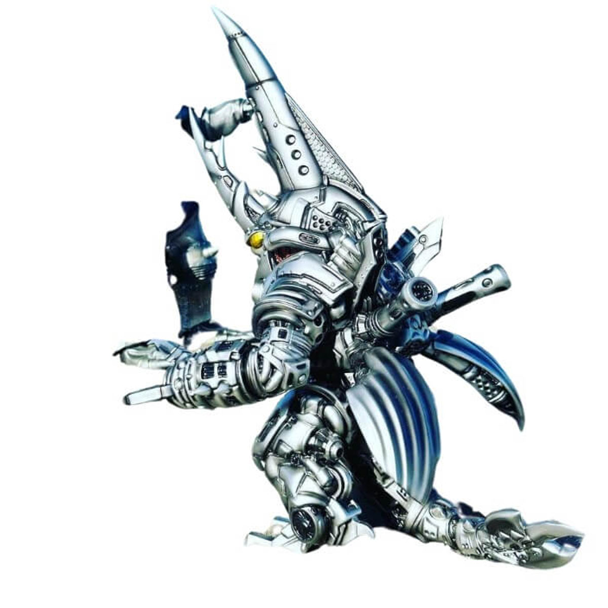Mecha Gaia Hercules - Classic Silver Colorway