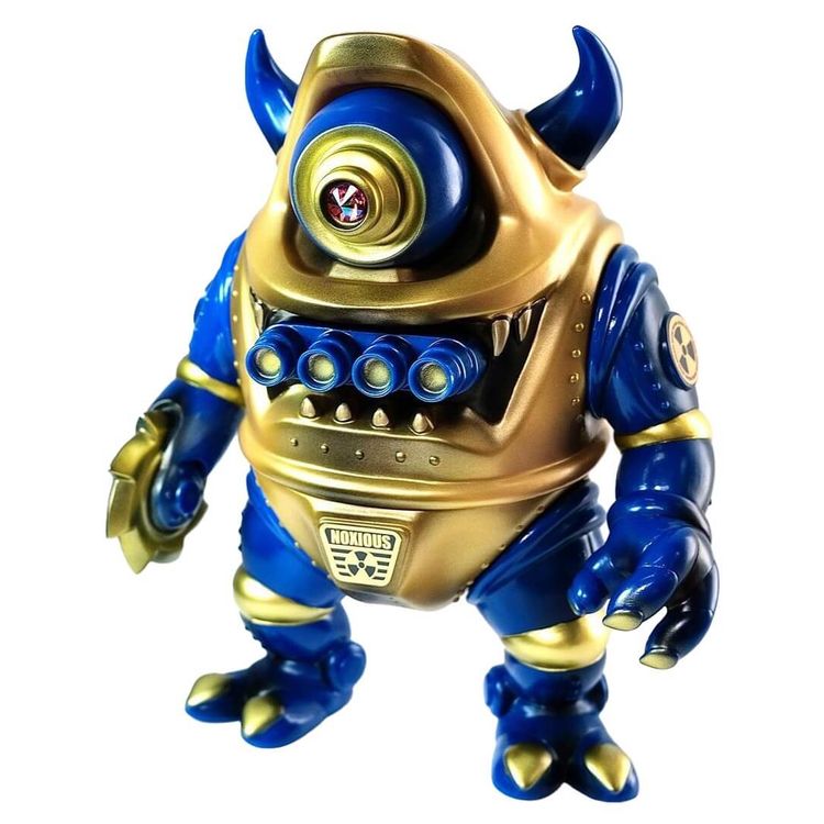 Mecha Noxious Blue Gold by chokehazrd