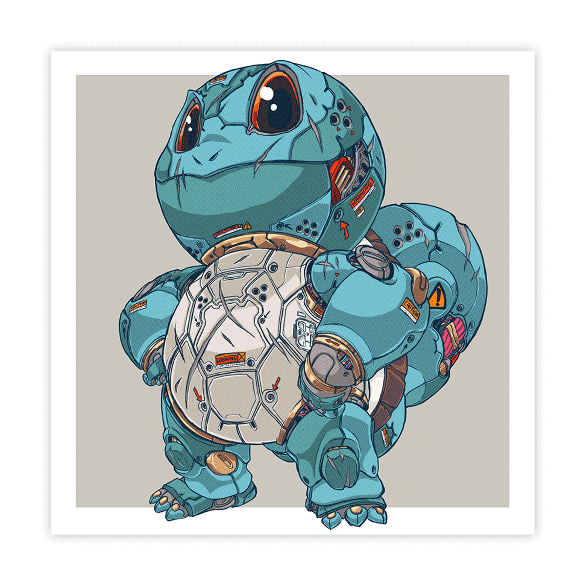 Mechasoul Squirtle (Matte)