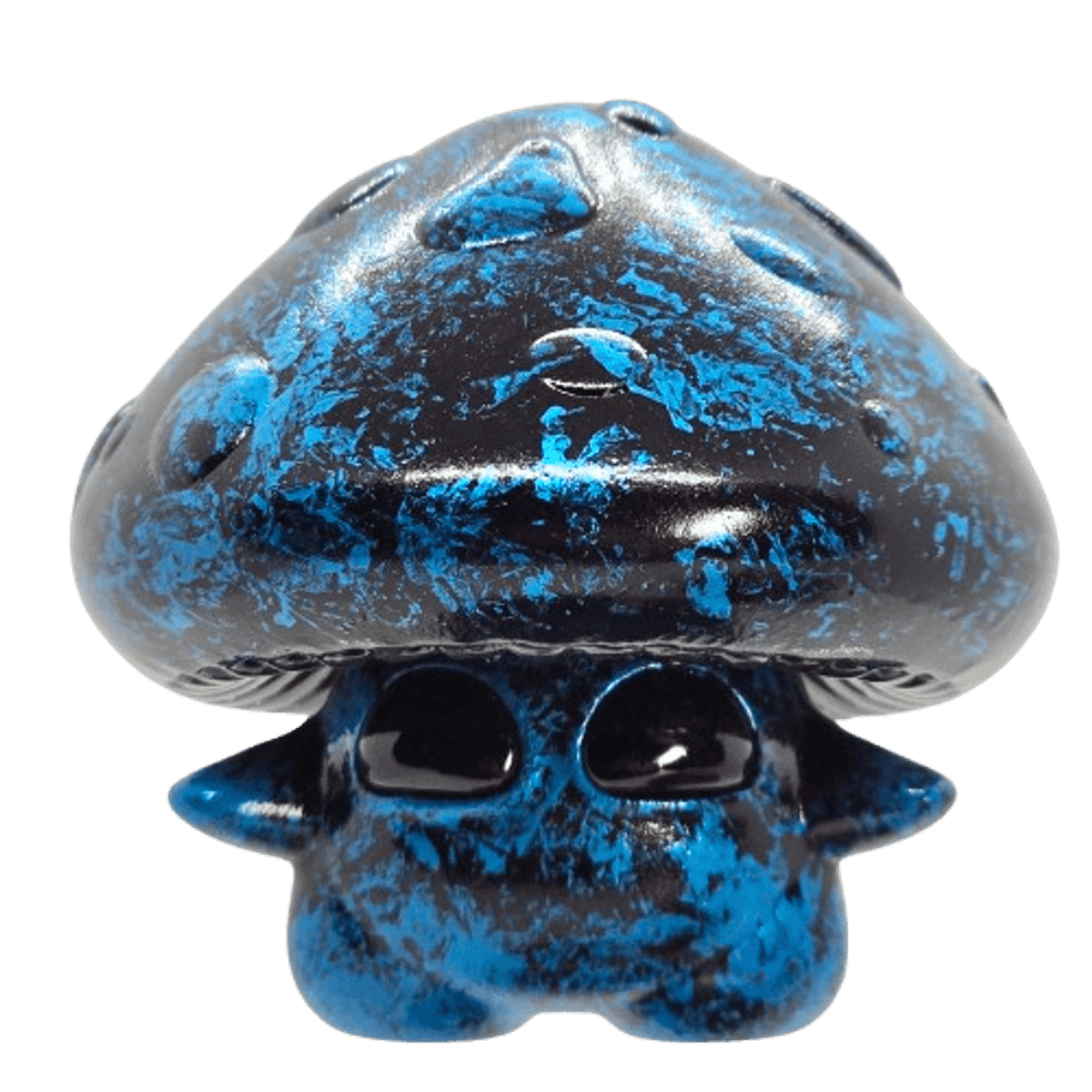 Medium Metallic Marbled Spore (Light Blue)