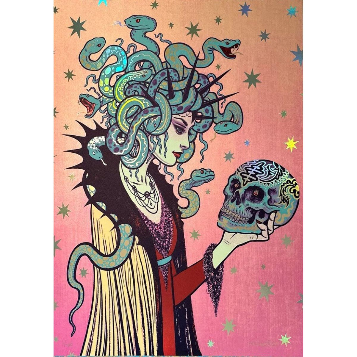 Medusa : Rainbow Holograph