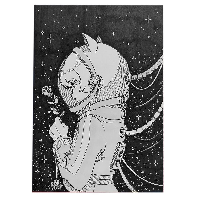 Meet Me In Space by Eatslugs (Jessica Luna)