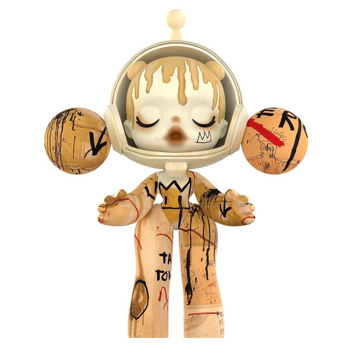 400% Mega Skullpanda Jean-Michel Basquiat