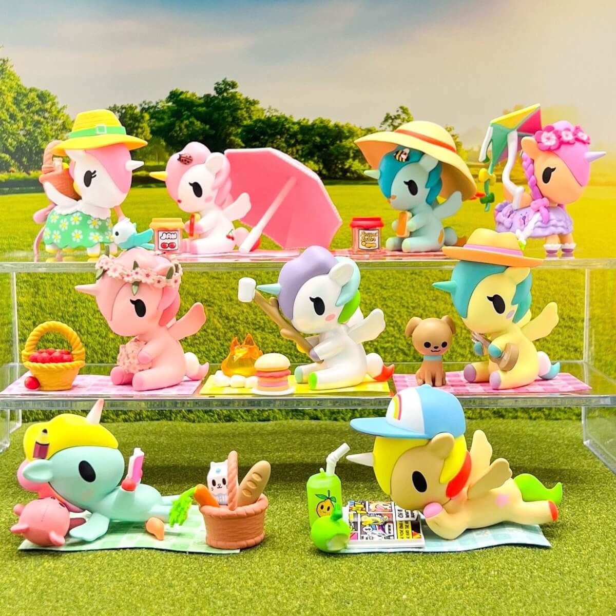 Melody Mates Picnic Party Unicorno