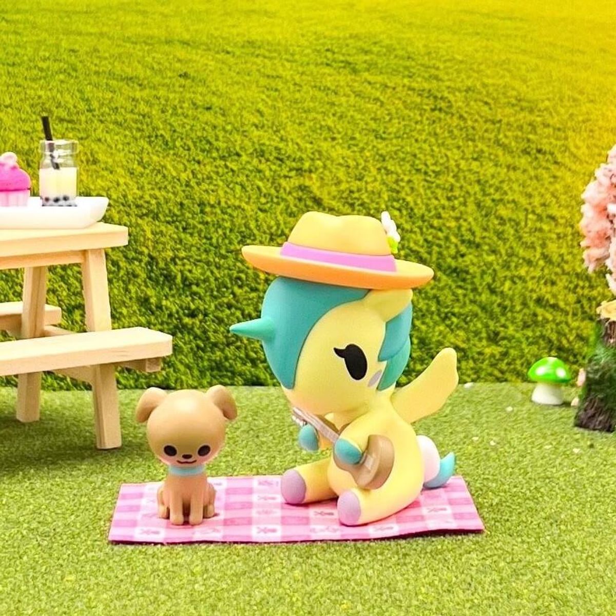 Melody Mates Picnic Party Unicorno