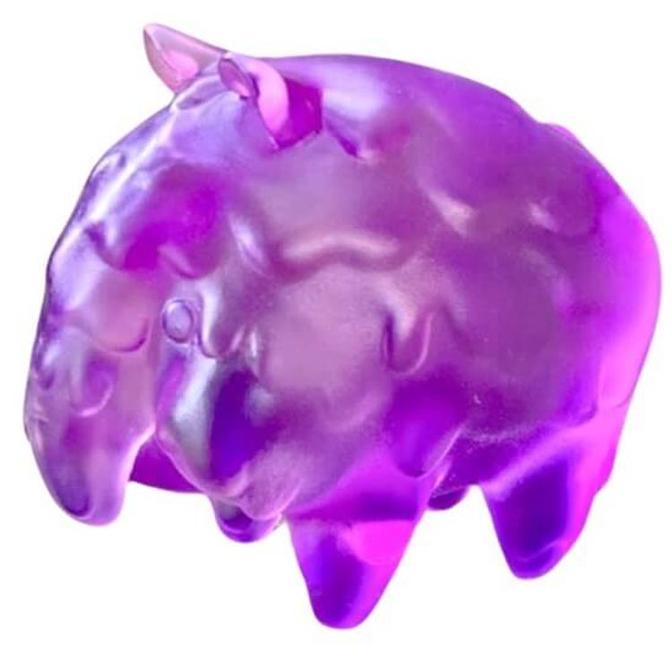 Melting Baku - Transparent Purple by Kit Studio