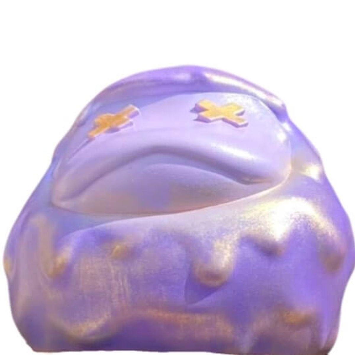 Melting Daruma - Purple