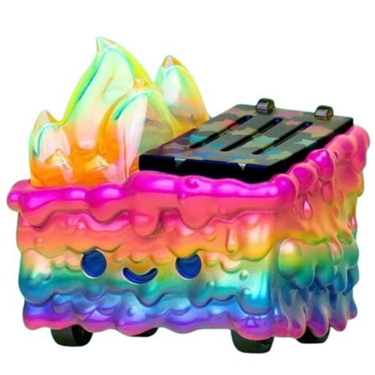 Melty Dumpster Fire by Candie Bolton