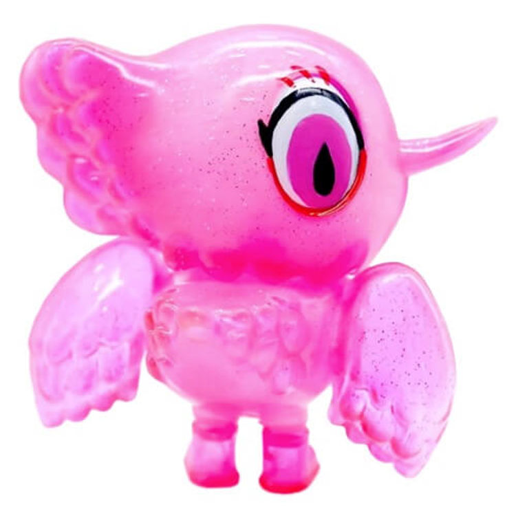 Memory Bird Clear Pink by Lam Pei