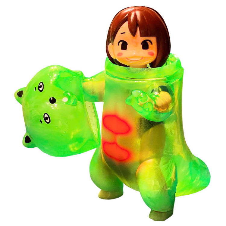 Mentaiko Monster Green by Cherri Polly