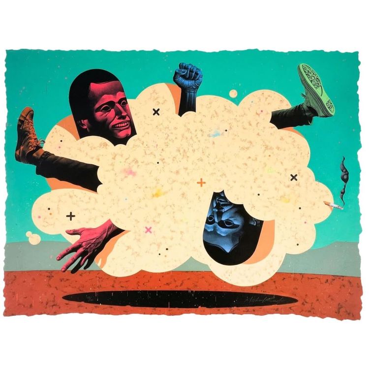 Mental Melee Print by Michael Reeder