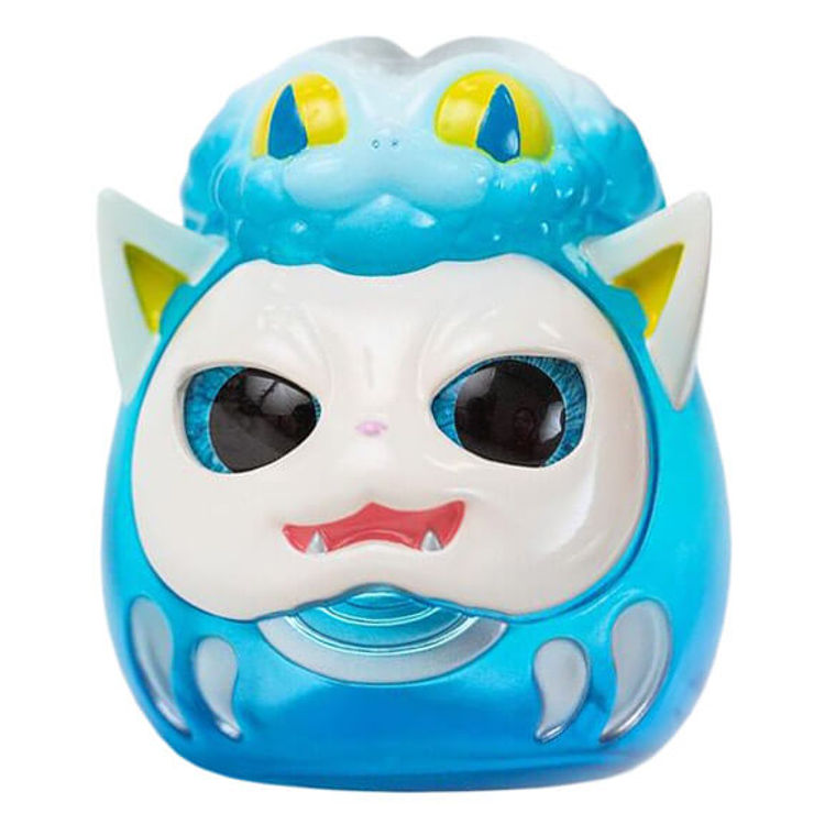 Meowthra Daruma Clear Blue by Meowwwthra
