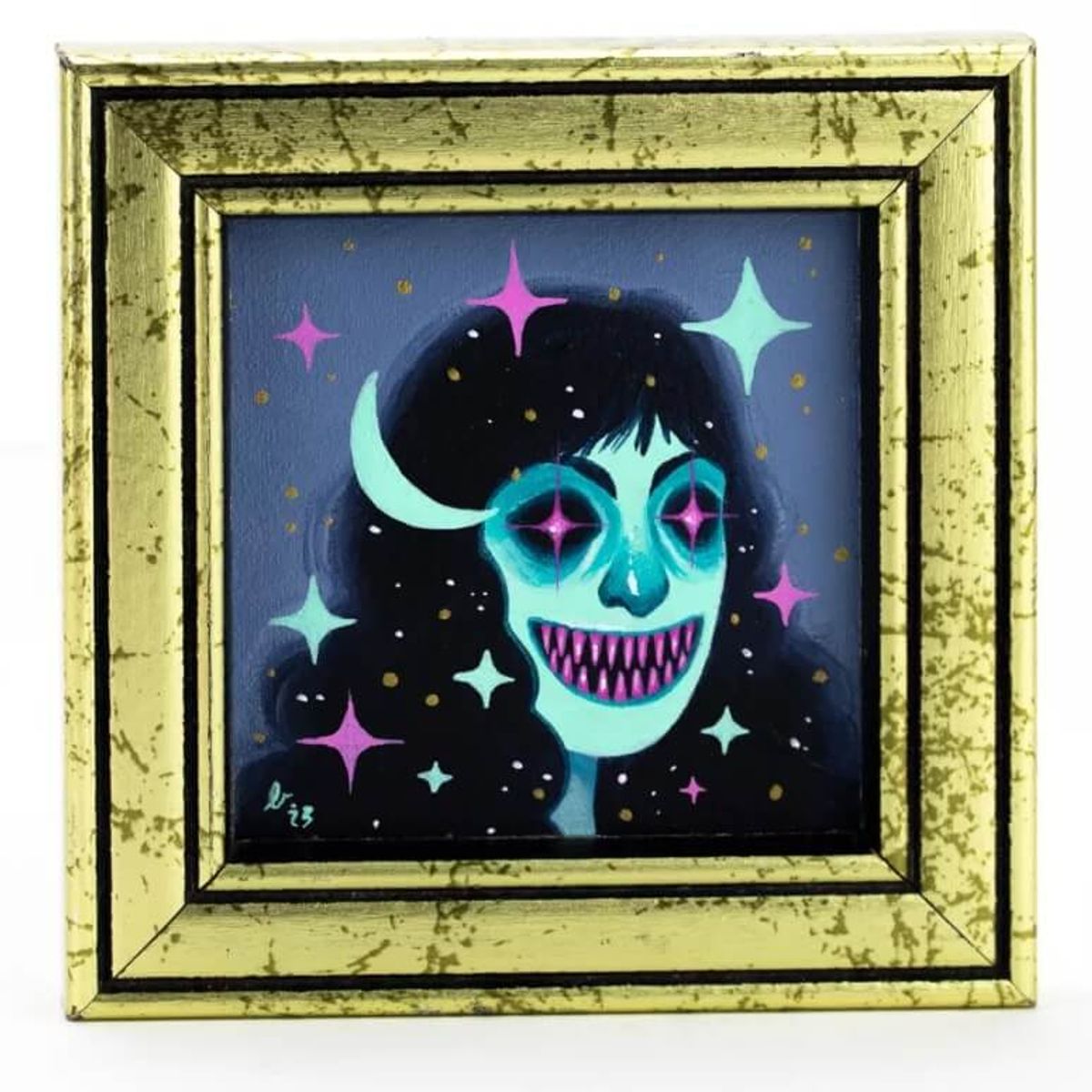 Meredith (the long haired one with the star eyes)