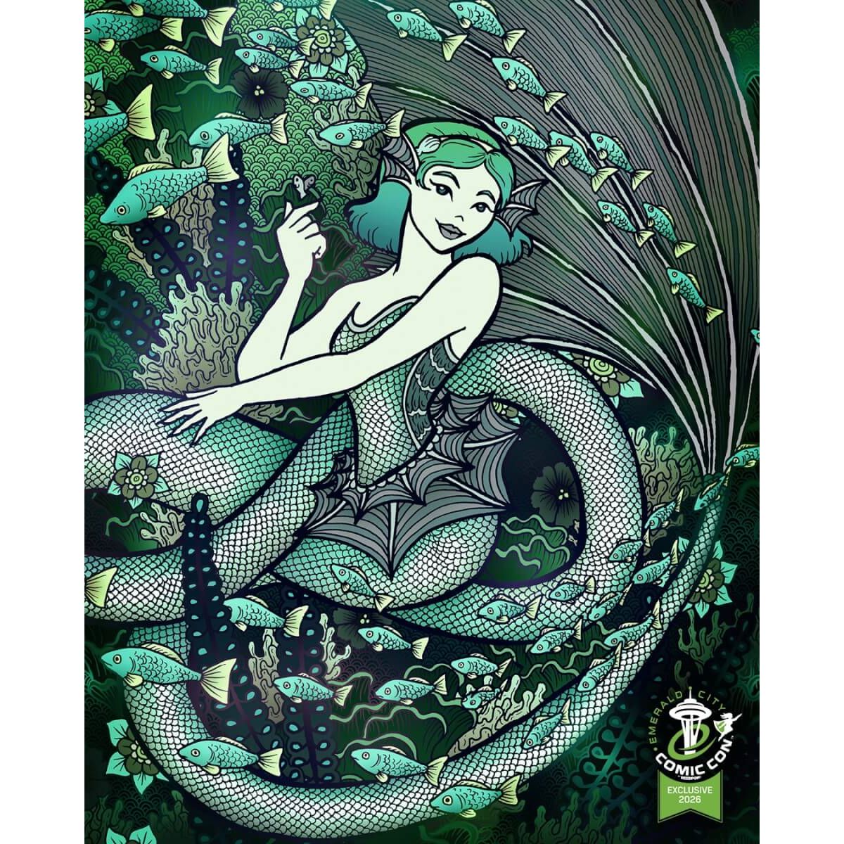 Mermaid (Emerald Variant - ECCC Exclusive)