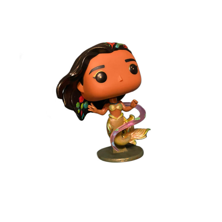 Mermaid Pocahontas by JujuOwls