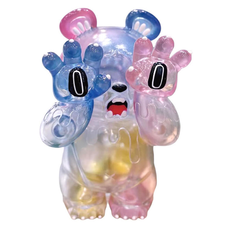 Metal Rainbow Zoo Bear by Grape Brain