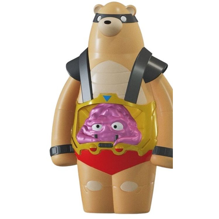 Metallic Bearly Krang (SDCC 2024) by Bearly Available