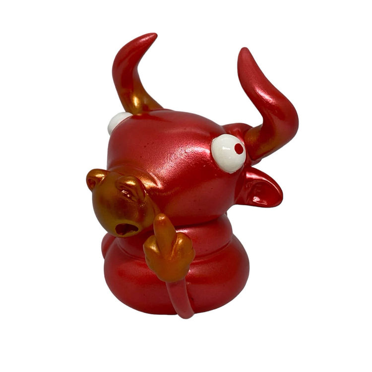 Metallic Red BullShit by Drawdelow