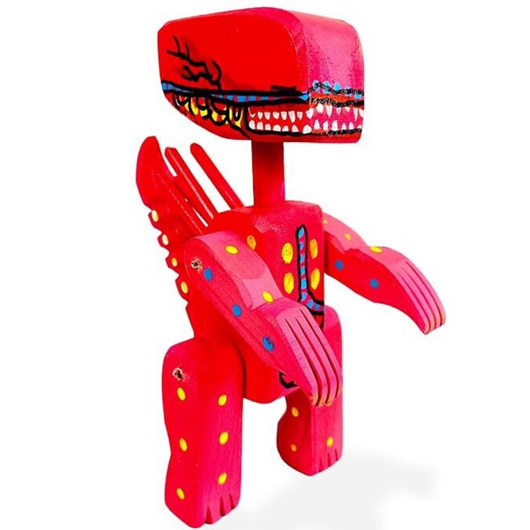 Mexican Pink Alien by Edwin Salas