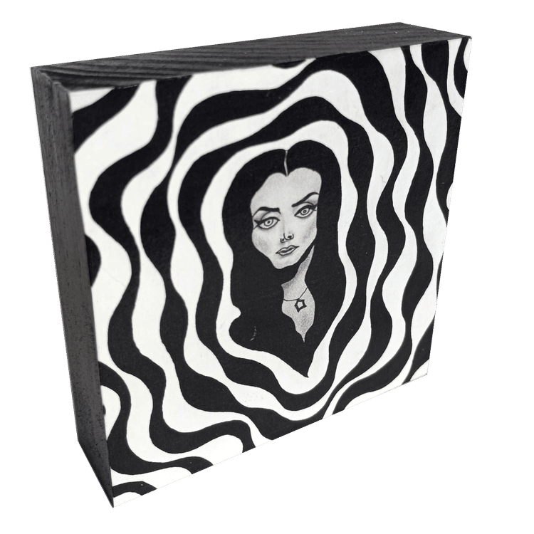 Mezmerizing Morticia by Chris Oleary