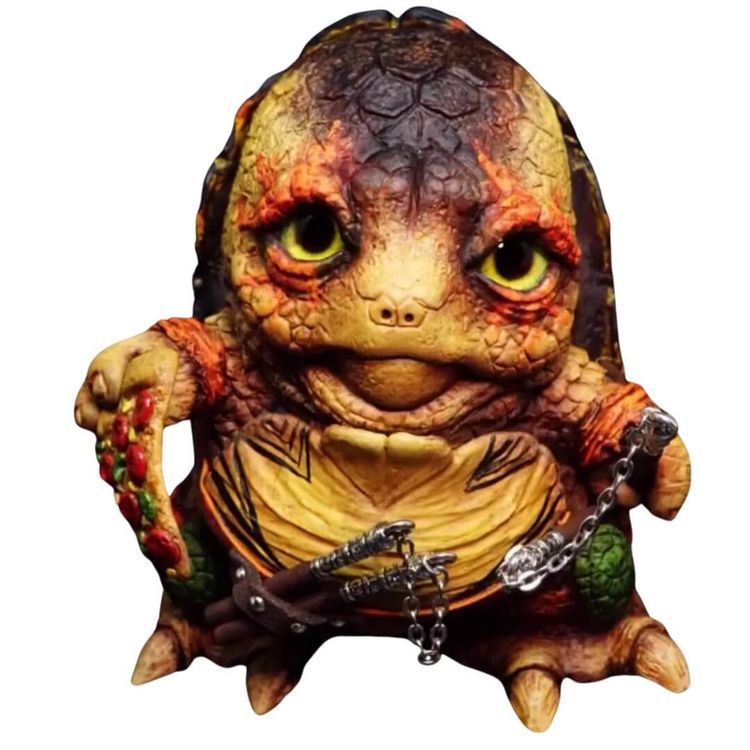 Michael Angelo - Fatty Mutant Ninja Turtles by Silviliciouss (Silvia Tampi)