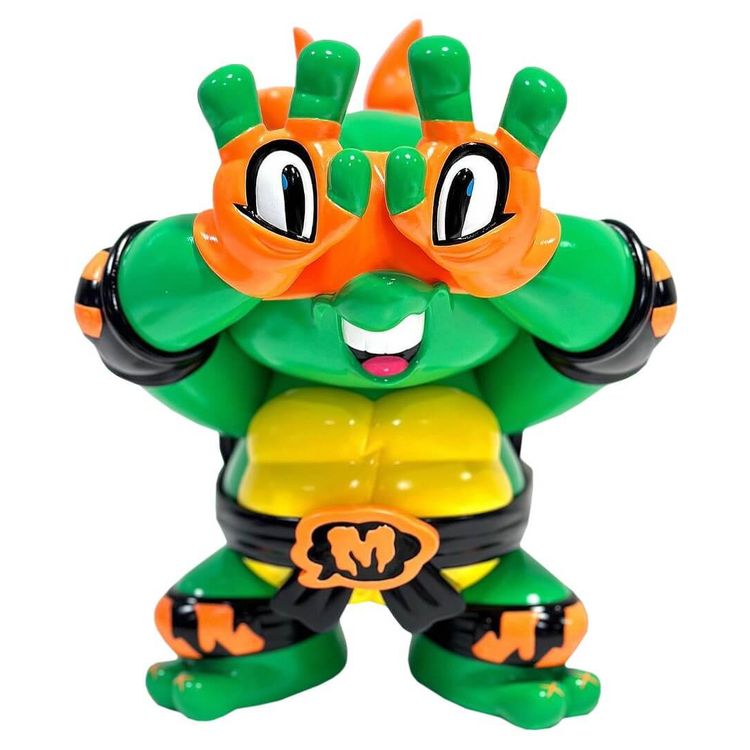 Michelangelo  x Grape Brain : Bulkyz TMNT by Nickelodeon