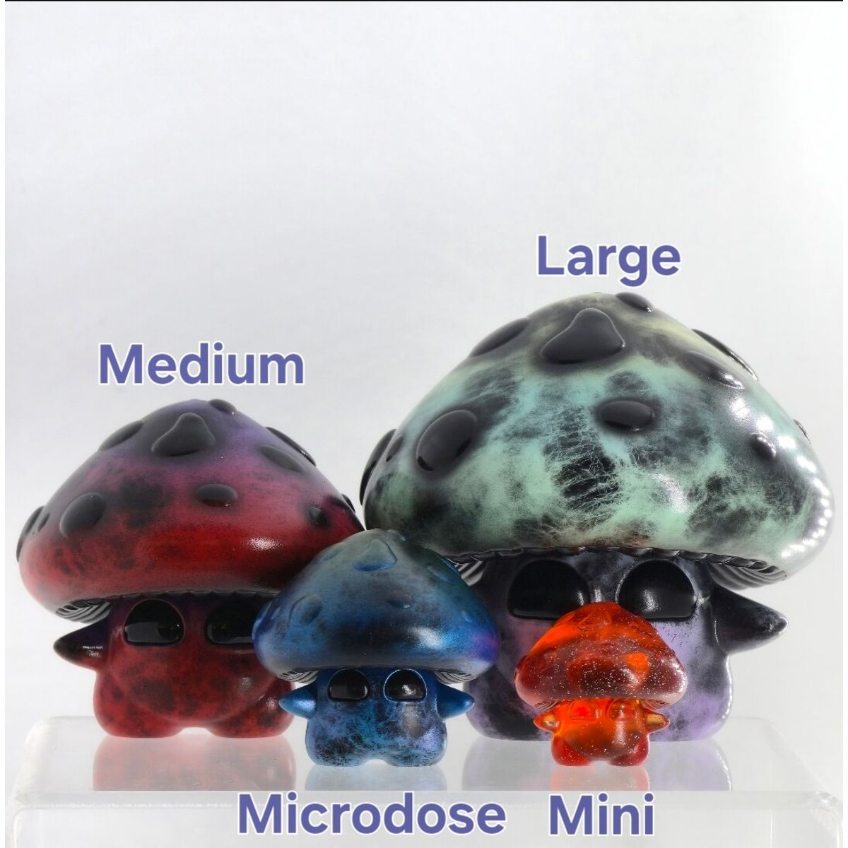 Microdose Clear (Rainbow Glitter)