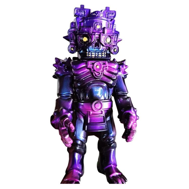 Mictlan Purple Blue by Frank Mysterio