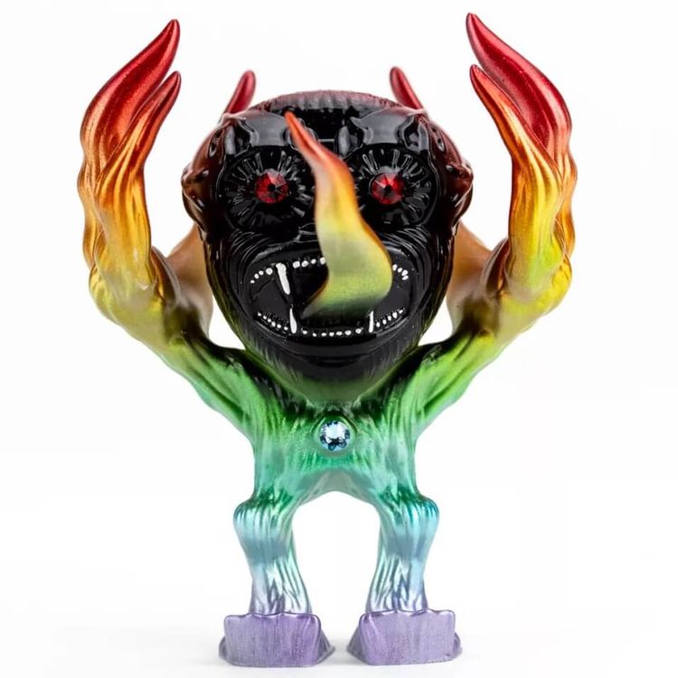 Migraine Ape: Chrome Rainbow by Zimot