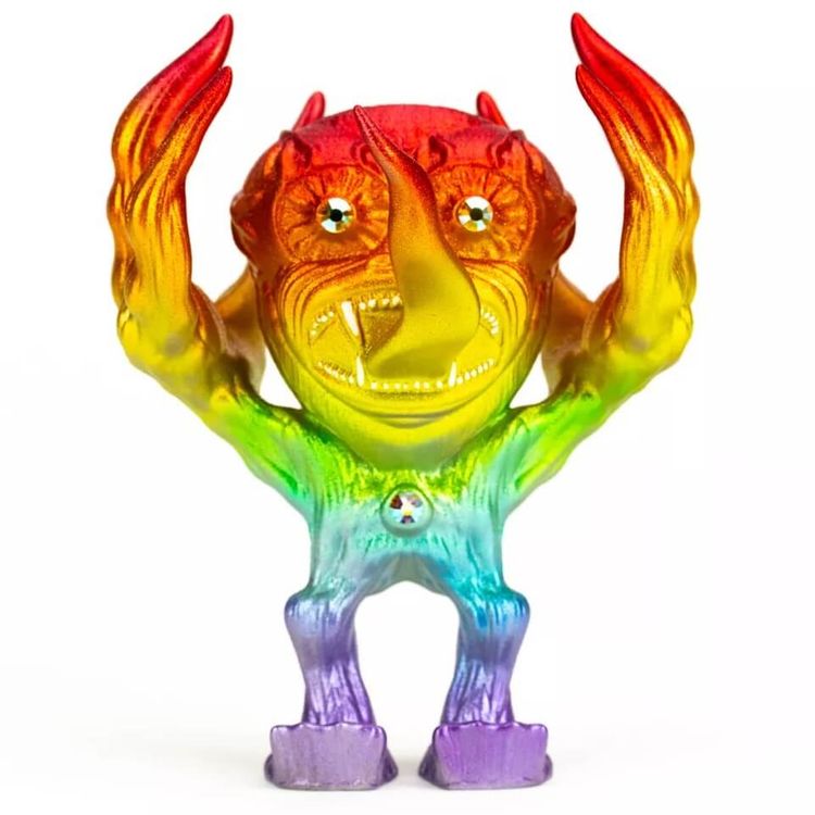 Migraine Ape: Metal Flake Rainbow by Zimot