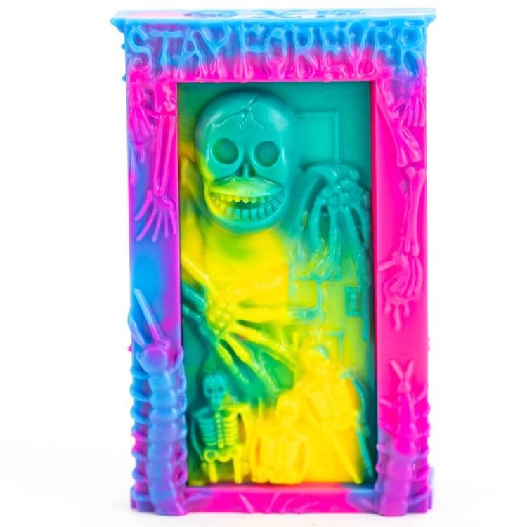 Milk-Plus – Hell Door (Blue Pink Teal) by BOGxSQUAD