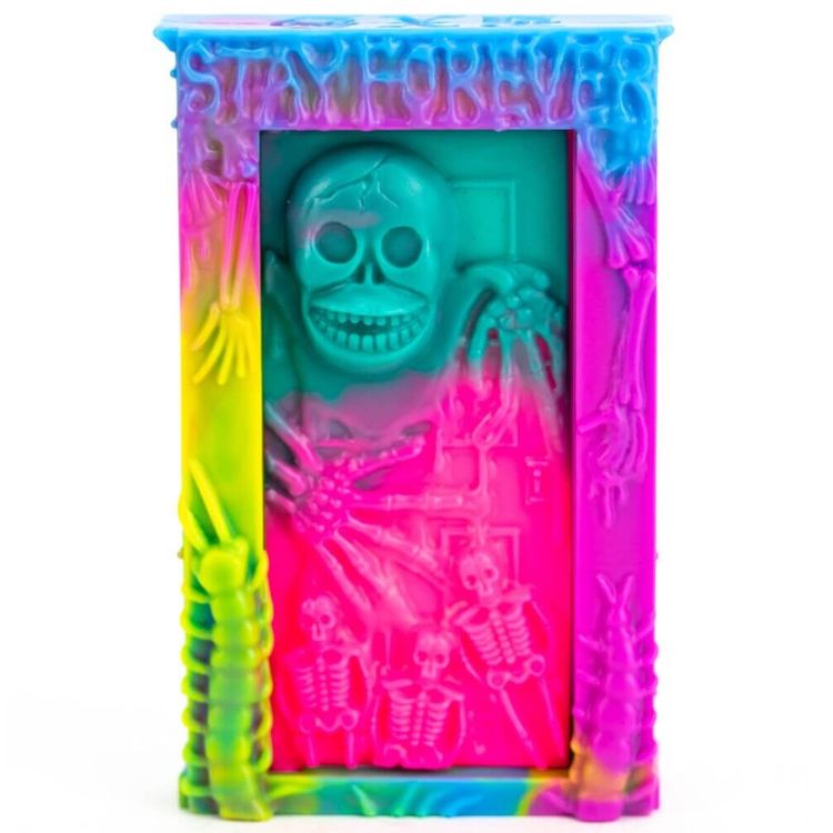 Milk-Plus – Hell Door (Blue Purple Teal) by BOGxSQUAD