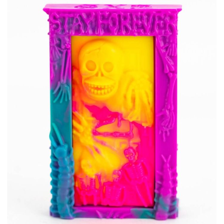 Milk-Plus – Hell Door (Purple Teal Yellow)  by BOGxSQUAD