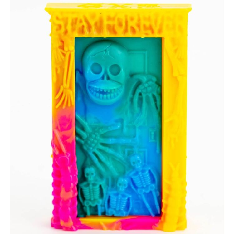 Milk-Plus – Hell Door (Yellow Pink Teal) by BOGxSQUAD
