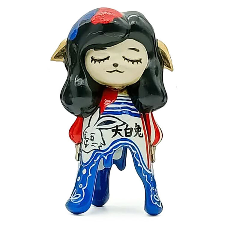 Millie White Bunny by The Steffi