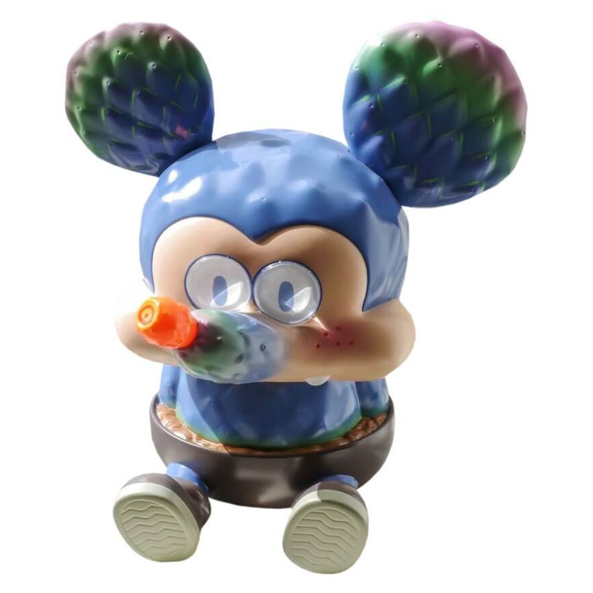 Mimi Mau Mouse Blue Cactus