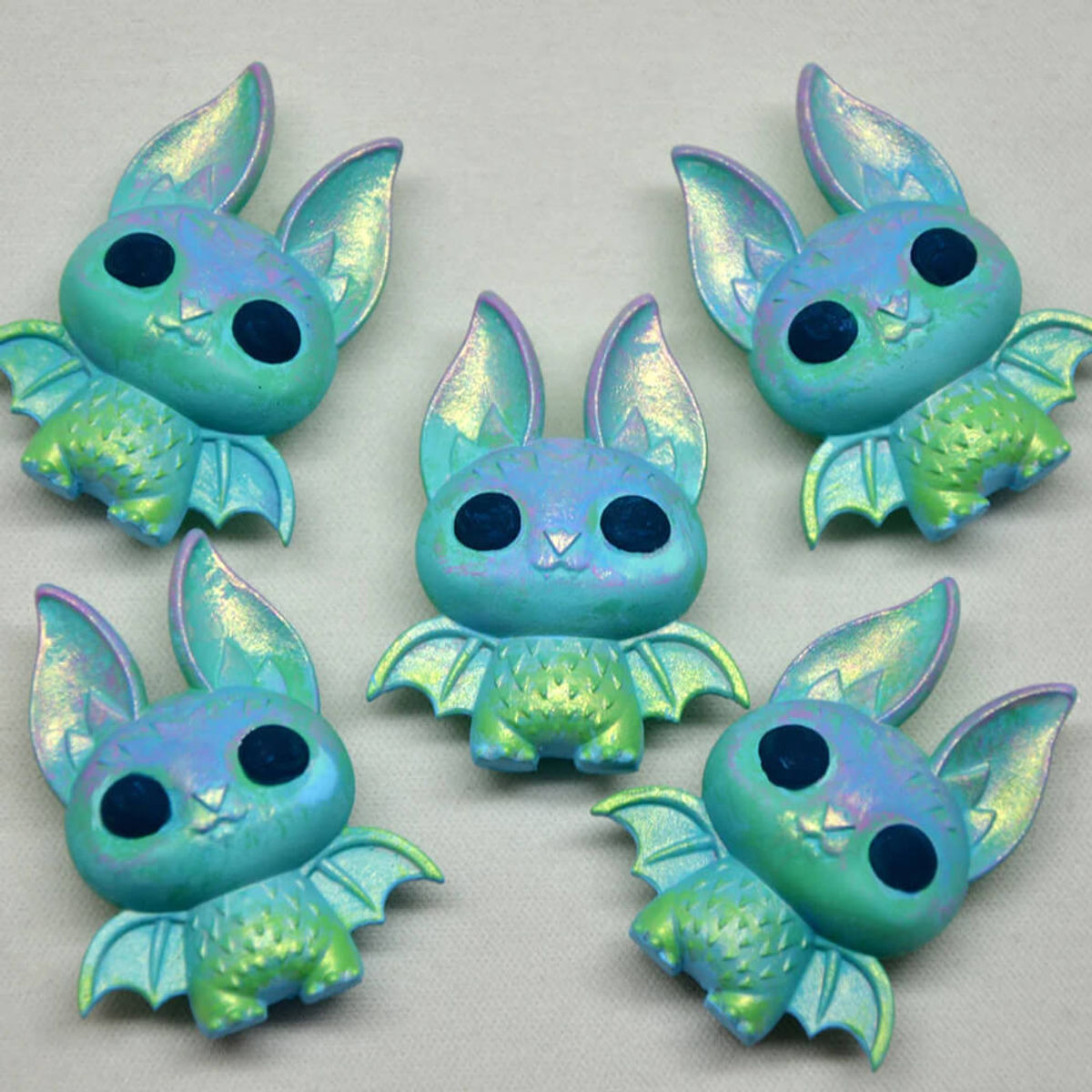 Mini Baby Bat Patina