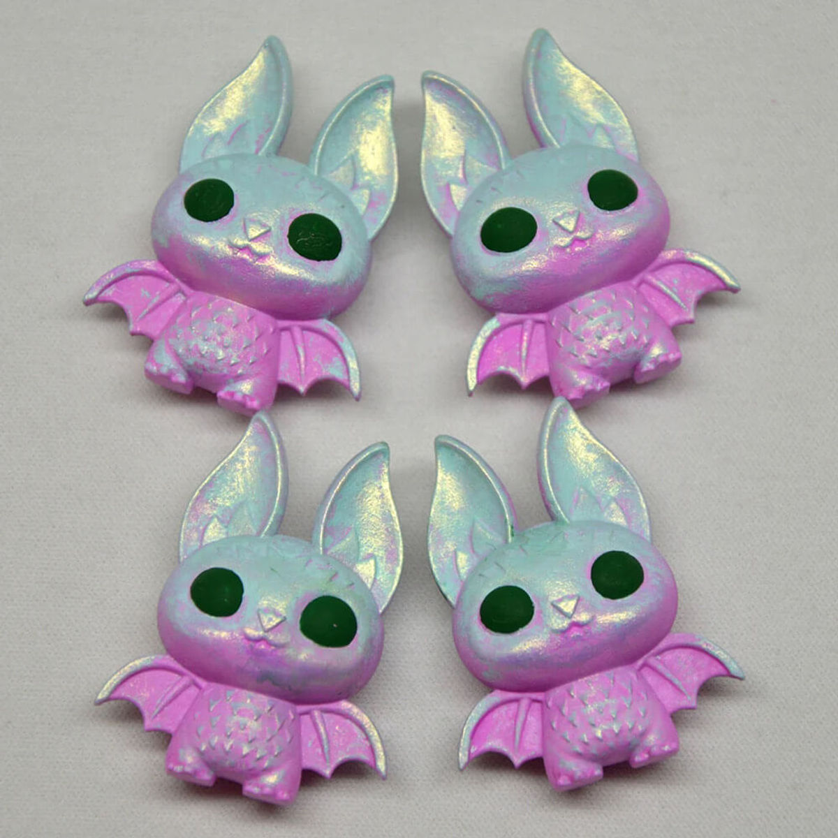 Mini Baby Bat Pink Green