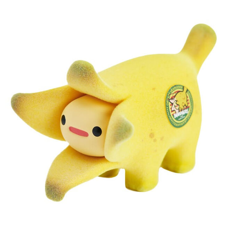Mini Bananaers Dog Eden Garden Flocked by Kaman William