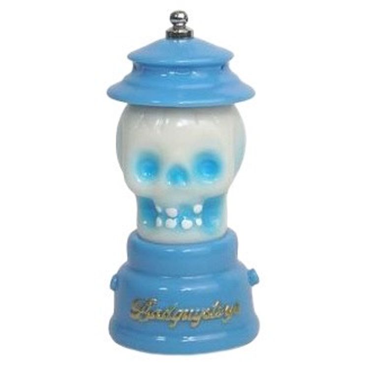 Mini Devouring Dream Lamp Keychain Blue White by Sars