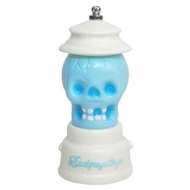 Mini Devouring Dream Lamp Keychain White Blue by Sars