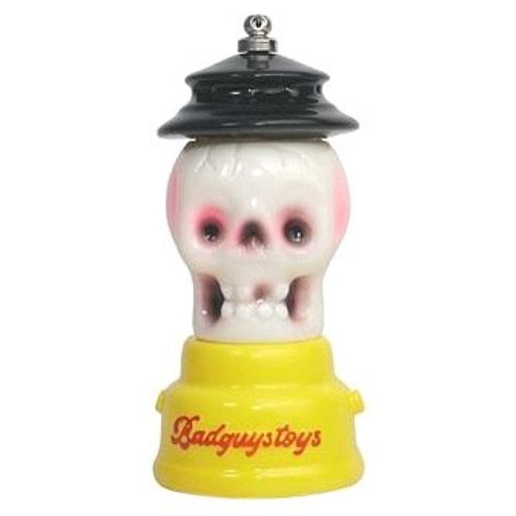 Mini Devouring Dream Lamp Keychain Yellow by Sars