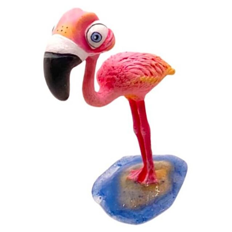 Mini Flamingo by One Eyed Girl (Kasey Tararuj)