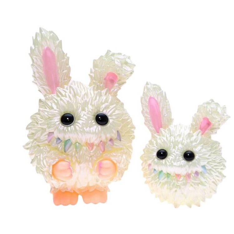 Mini Flappy Set "Pearl White GID"   by Instinctoy (Hiroto Ohkubo)