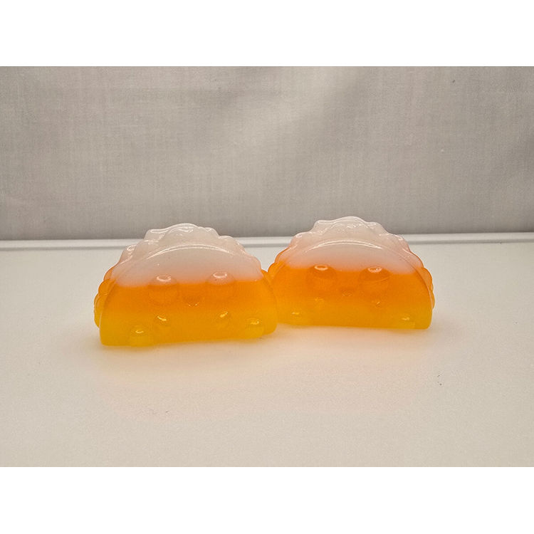 Mini Glow-in-the-Dark Candy Corn Taco Twin Set by Dedboy