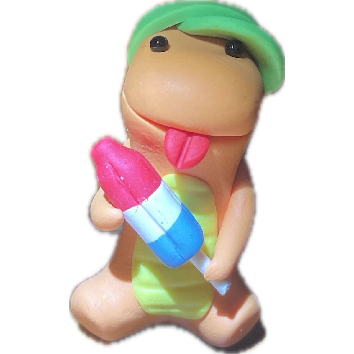 Mini God Gelato Sitting Fire racker pop orange 