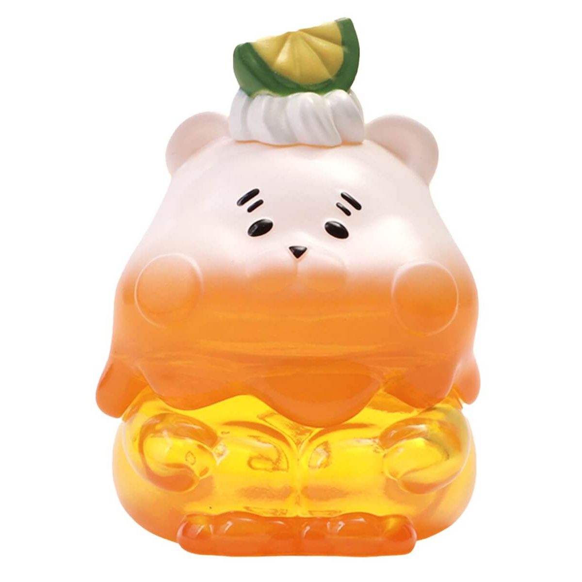 Mini Kakigoori Kuma Lemon Orange Clear