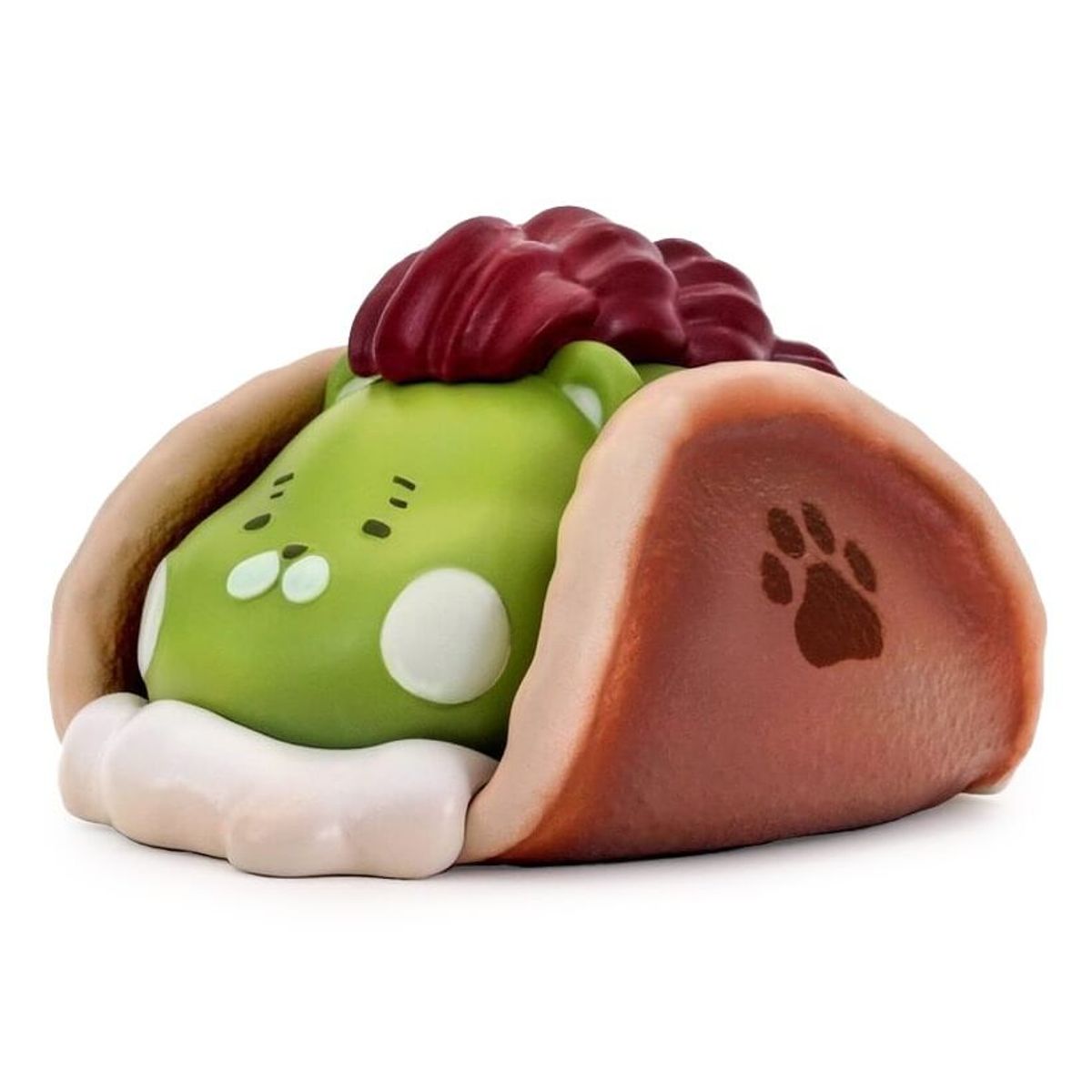 Mini Kakigoori Kuma Matcha Red Bean Dorayaki